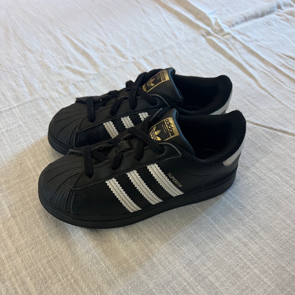 Adidas superstar black sneakers - Picture 2 of 8